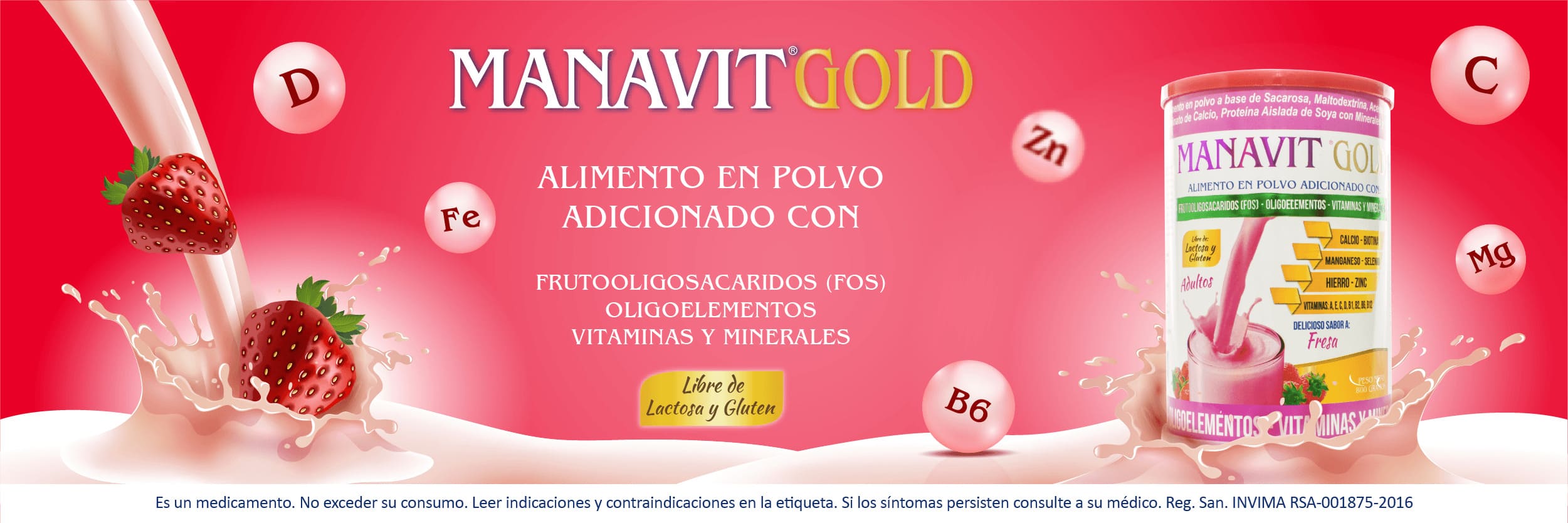 Bioquifar Banner Manavit Gold
